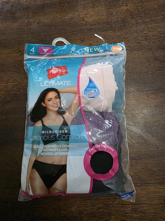 NWT Hanes 7 Ultimate Microfiber Comfort 3pr Briefs Underwear 124881