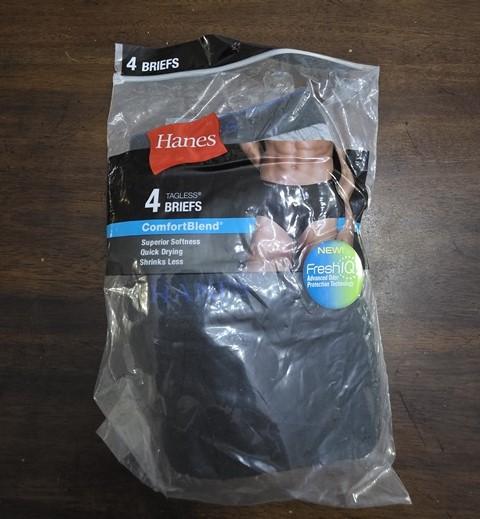 NWTD Hanes XL ComfortBlend Tagless 4 Briefs underwear 124910