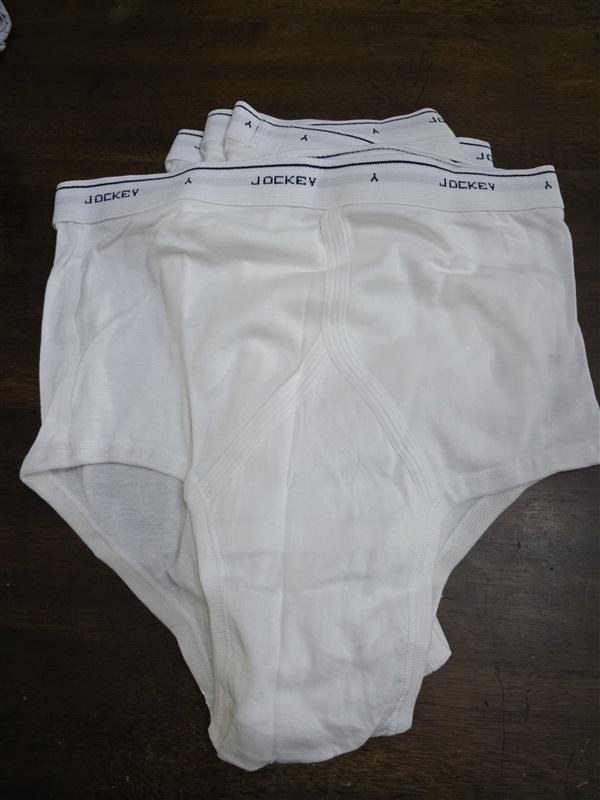 NWOT Jockey 38 4 pr White Briefs Underwear 124911
