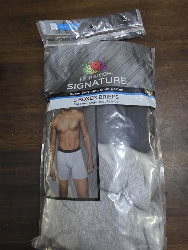 NWTD Fruit of the Loom XL 3pr Boxer Briefs Underwear Breathable 124920