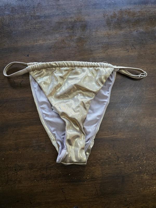 NWT Good American L Perfect Fit Bikini Bottom 123557