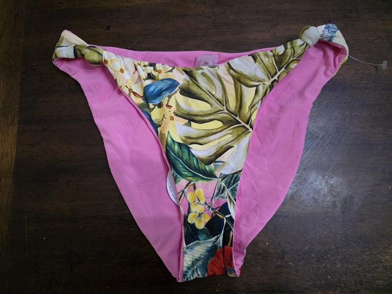 NWT Pilyq OSS M Reversible Knot Bikini Swim Bottom 125009