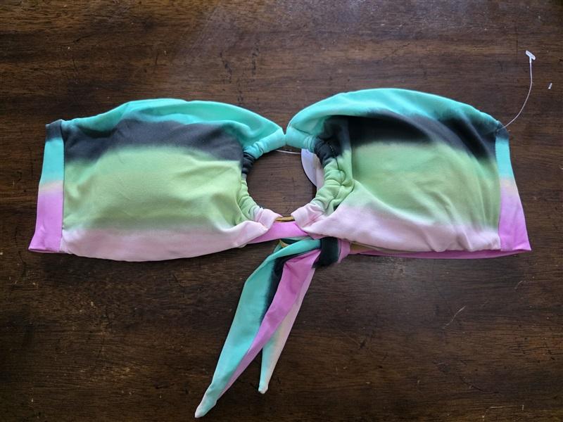 NWT Pilyq PQ Breeze S Ring Bandeau Bikini Top 125017