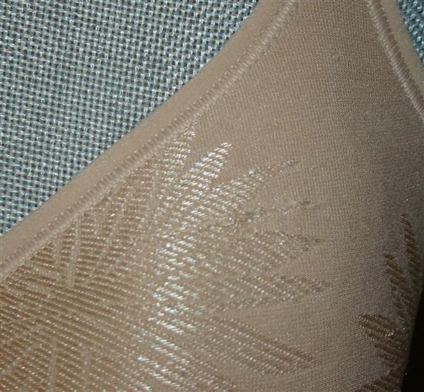 NWOT Bali 42C Comfort Revolution Wirefree Bra 3463 Beige Flower 125112