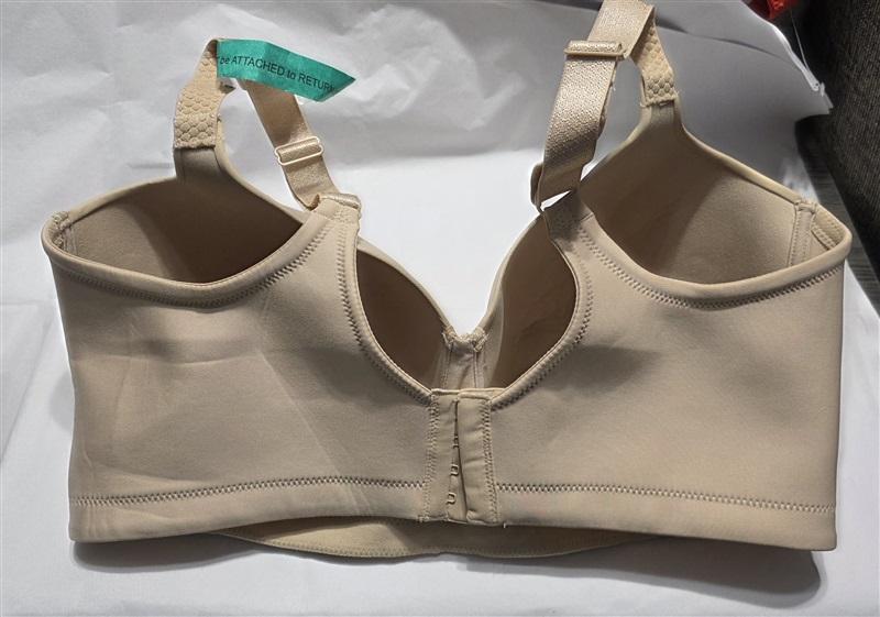 NWOT Vanity Fair 40DDD Full-Fig Back-Smoothing Wire Free Bra 71380 Beige 125114