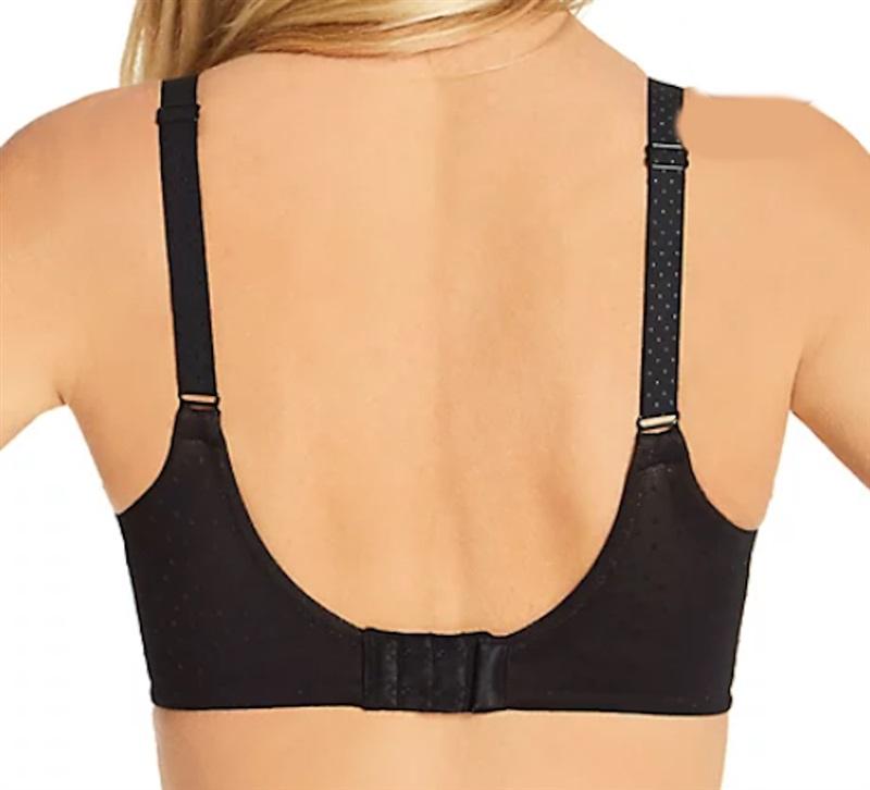 NWOT Wacoal 34C Back Appeal T Shirt Bra 853303 Black 125138