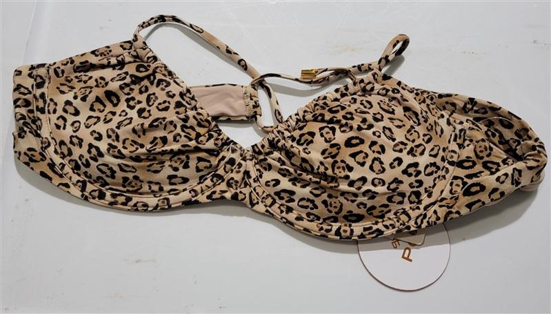 NWT Pilyq Leo Jasmine S Underwired Bikini Swim Top 125147
