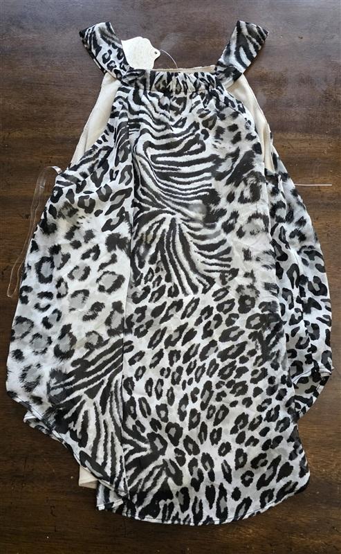 NWT Altar'd State XS Animal Print Layered Tank Top 125186