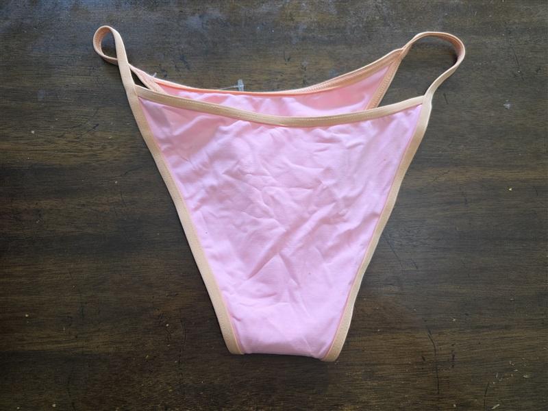 NWT L*Space XS Jay Bottom Bitsy CPS Pink Orange Bikini 125222