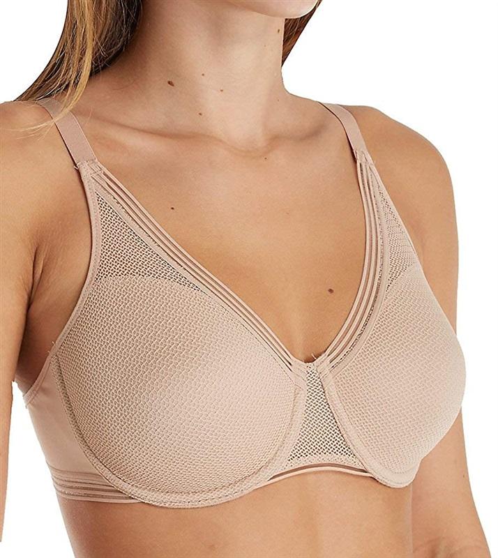 NWT Triumph 32G Infinite Sensation Minimizer Bra Beige 125237