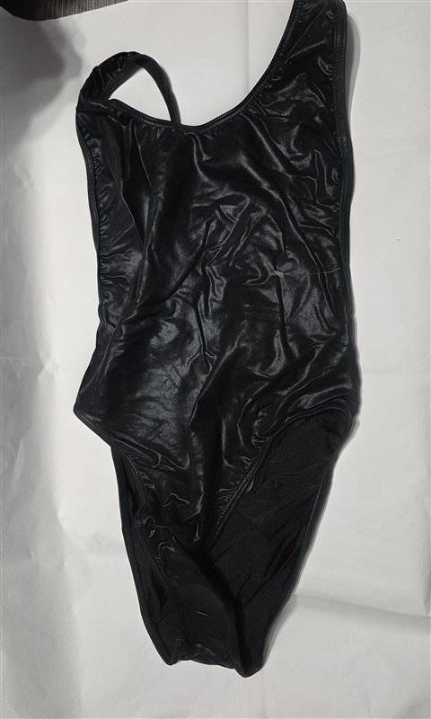 NWOT American Apparel XS Shiny Nylon Tricot High Cut 1PC Swimsuit 125264
