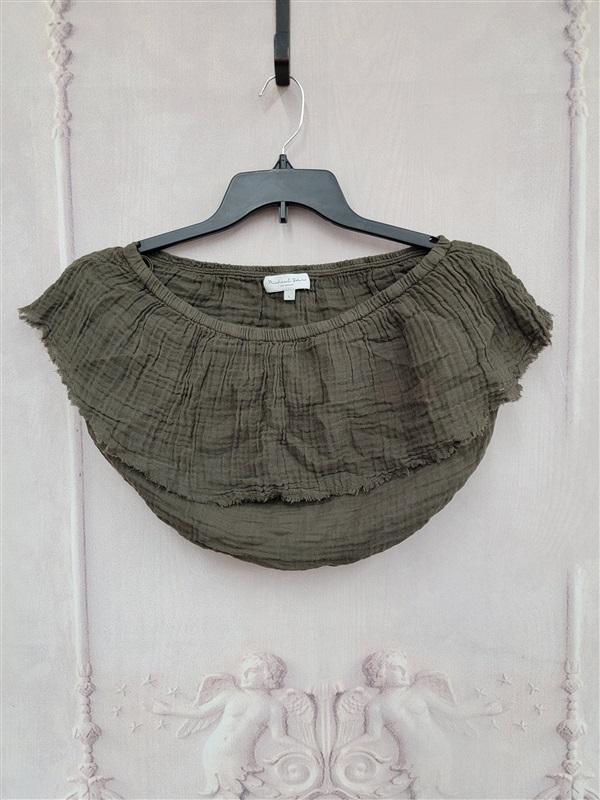 NWOT Michael Stars XS Evereye Fleur Gauze Tube Top 125282