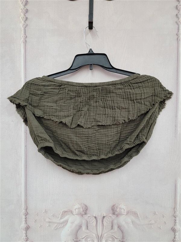 NWOT Michael Stars XS Evereye Fleur Gauze Tube Top 125282