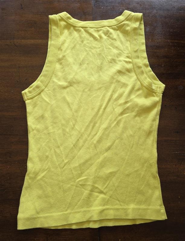 NWOT Michael Stars OS Neon Yellow Tank Top 125289