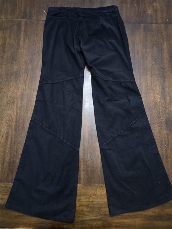 NWOT Joie 6 Black Wide Leg Pieced Tie front Pants 125327