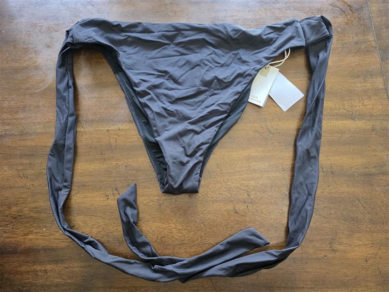 NWT Good American 2XL 10 Ways to Wear Bikini Bottom Black 125332