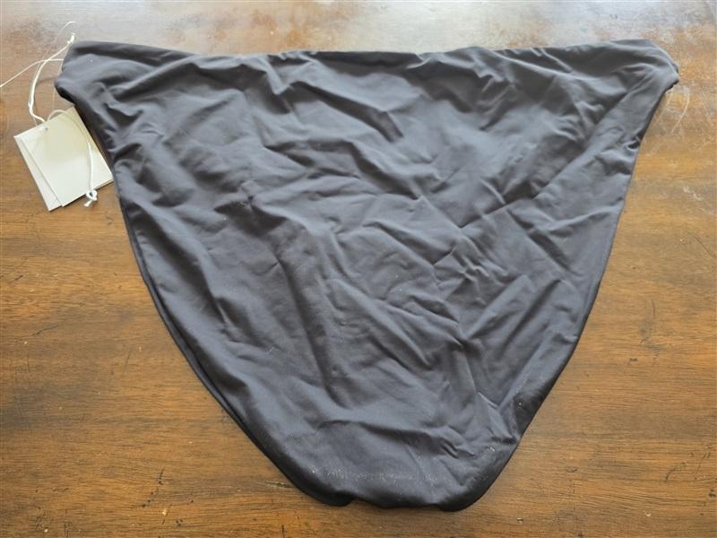 NWT Good American 4X Basic Better Bikini Cheeky Bottom Swim Black 125357