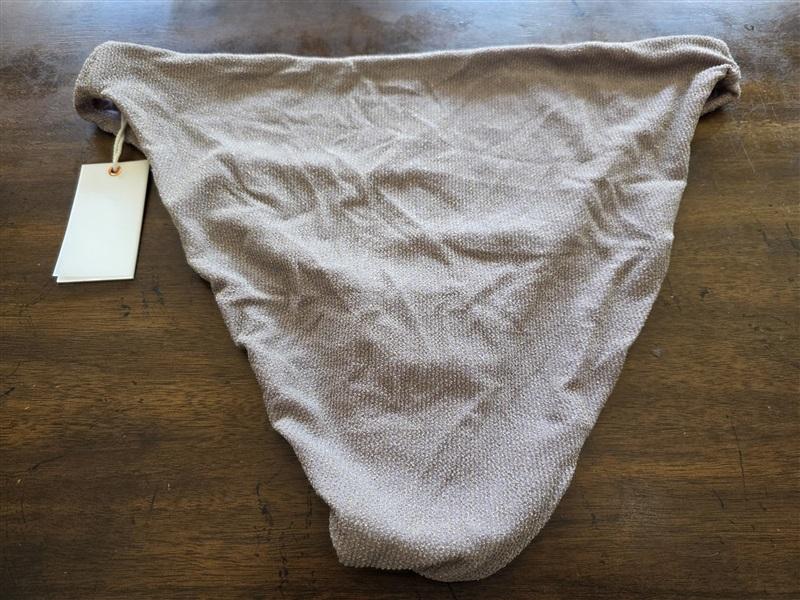 NWT Good American XXL 5 Better Bikini Bottom Lilac Gray Purple 125359