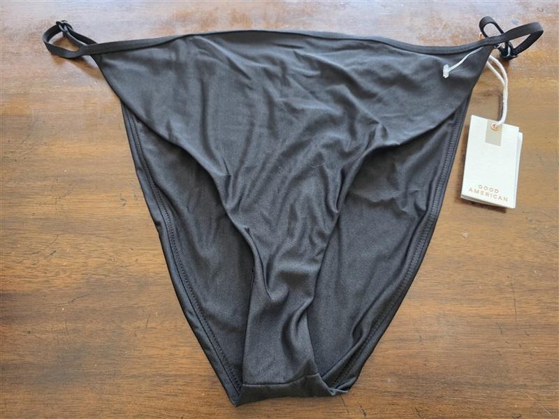 NWT Good American 3XL Perfect Fit Bikini Bottom Black 125361