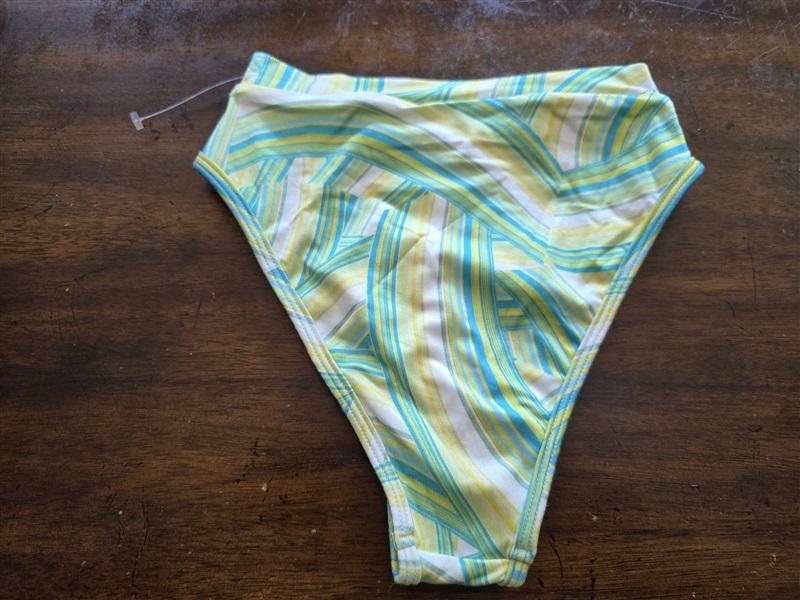 NWOTD L*Space XS Frenchi Over the Rainbow Swim Bottom Bikini 125370