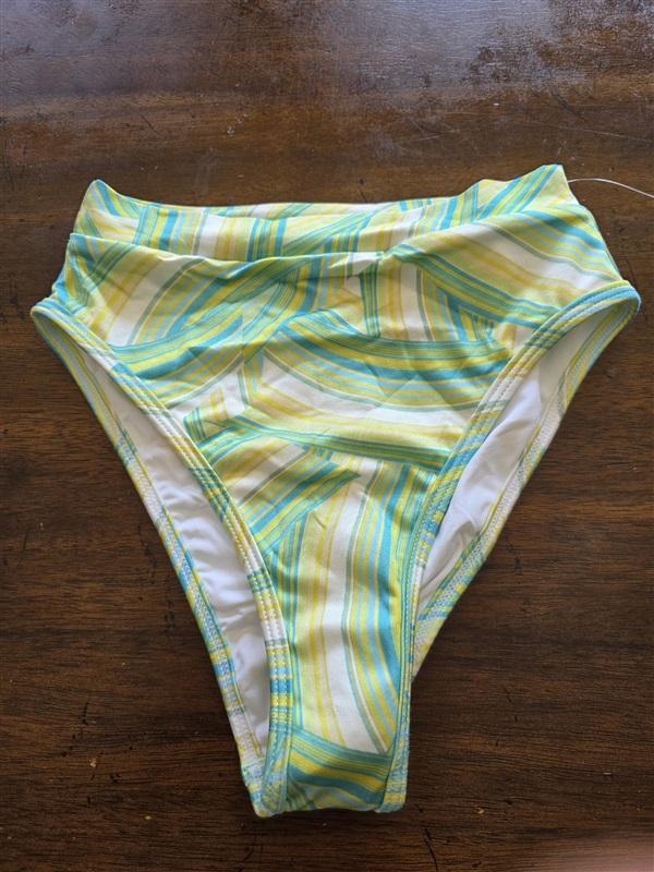NWOTD L*Space XS Frenchi Over the Rainbow Swim Bottom Bikini 125370