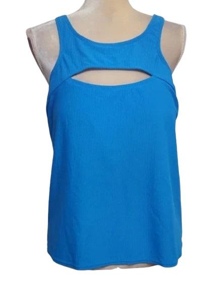 NWT Sports Illustrated S Misty Franklin Keyhole Tankini Swim Top 125394