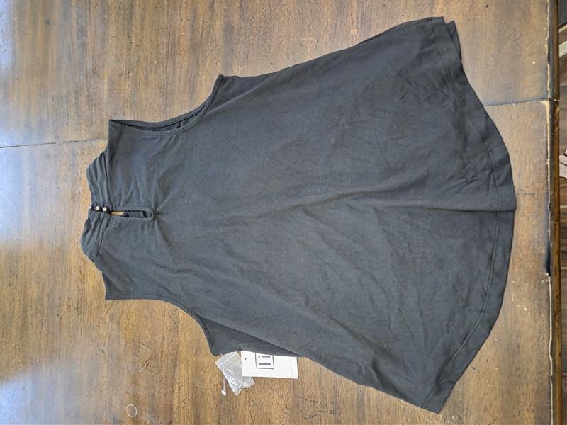 NWT Heather's Closet S Crossover Turtleneck Tank Top Stretch Casual 125428