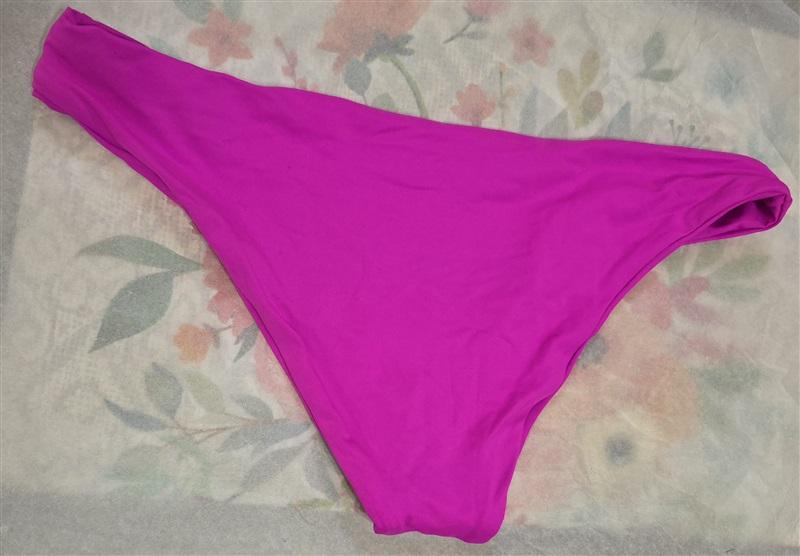 NWOT L*Space M Camacho Classic Bikini Swim Bottom Hot Pink 125432