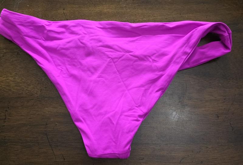 NWOT L*Space M Camacho Classic Bikini Swim Bottom Hot Pink 125432