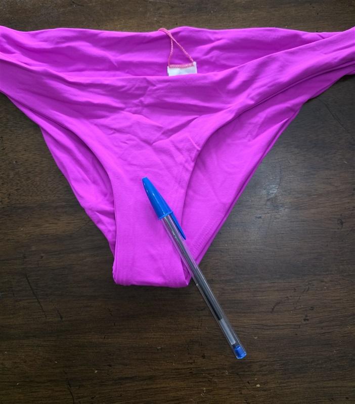NWOT L*Space M Camacho Classic Bikini Swim Bottom Hot Pink 125432