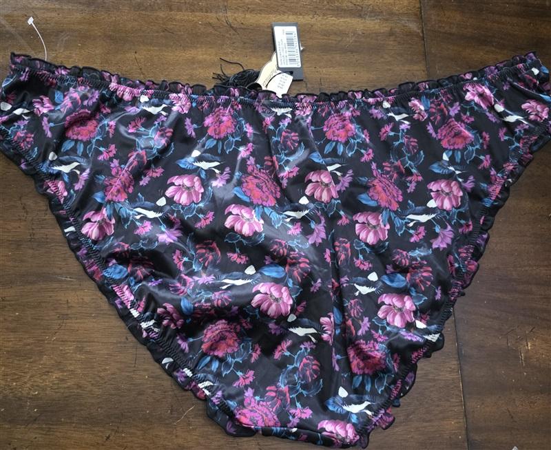 NWT Playful Promises 22 Noriko Crane Print Brief Underwear 125444