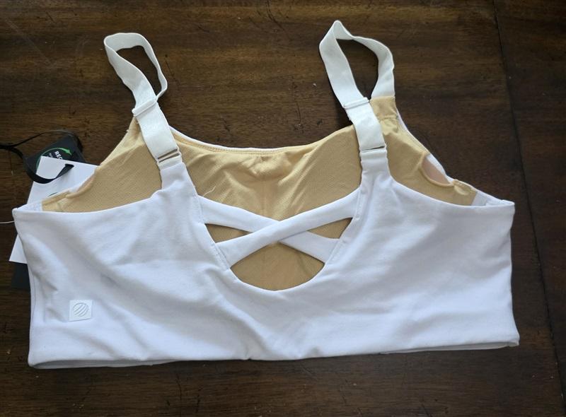 NWT MPG LG Advance Explore Recycled Cross Back Medium Support Sports Bra 125481