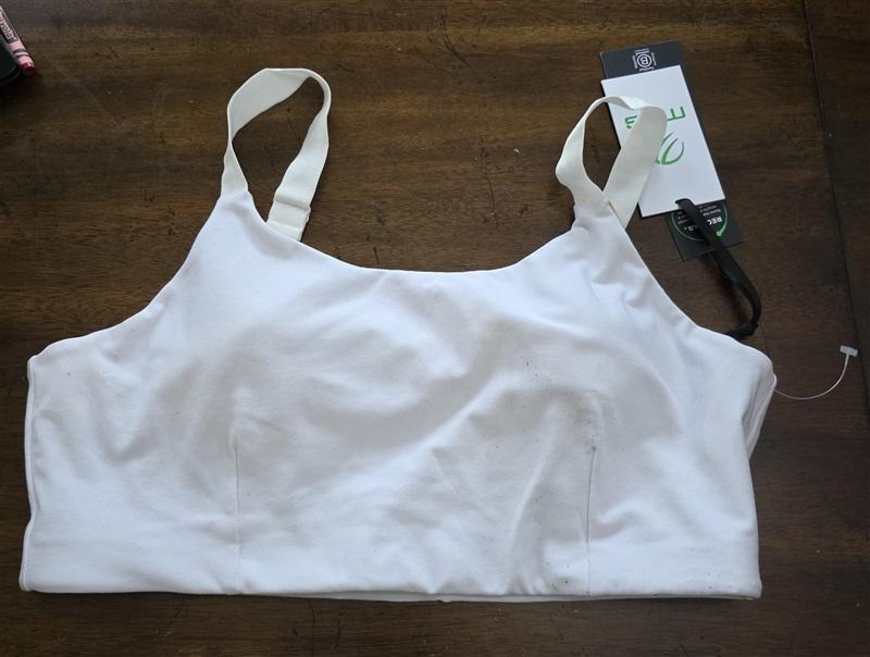 NWT MPG LG Advance Explore Recycled Cross Back Medium Support Sports Bra 125481
