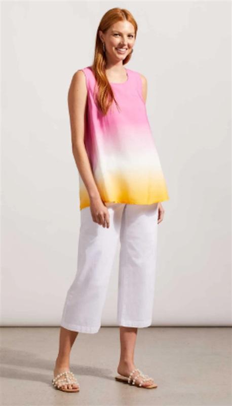NWTD Tribal XS Ombre Lollipop Swing Tunic Boho Tank Top 125488