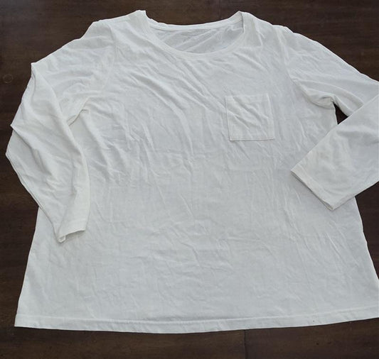 NWOT Christopher Banks XL Cotton Stretch Top Pocket T Shirt 125500