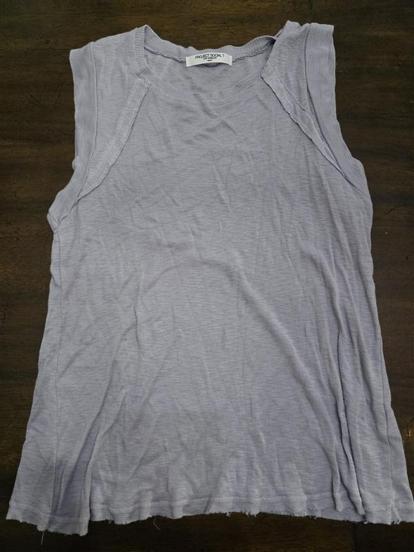 NWOT Project Social T Small Purple 1990'S Type Muscle T Shirt 125503