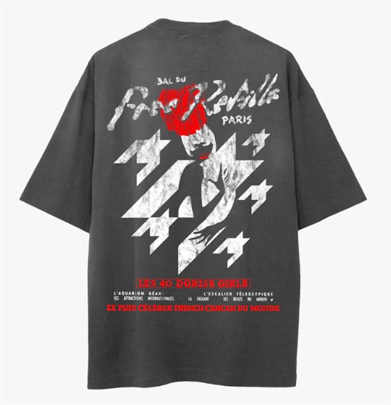 NWOTD Free Refills M Moulin Rouge Paris Tee Black 125523