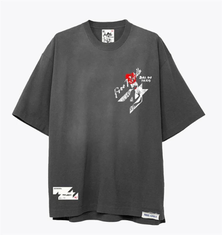 NWOTD Free Refills M Moulin Rouge Paris Tee Black 125523