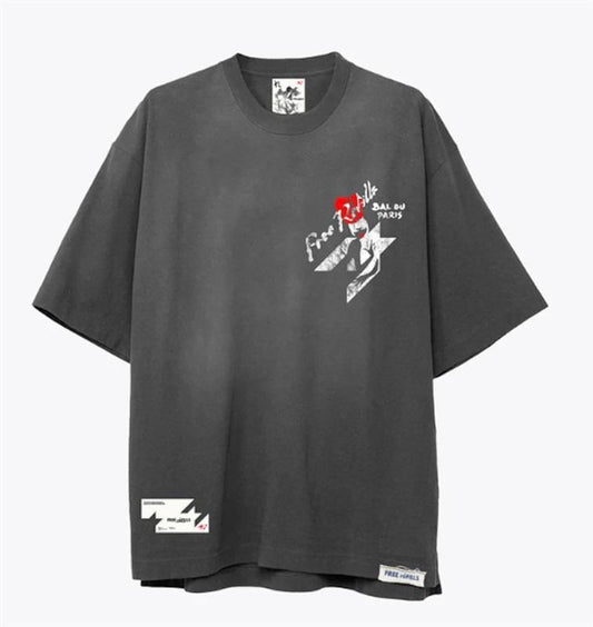 NWOTD Free Refills M Moulin Rouge Paris Tee Black 125523
