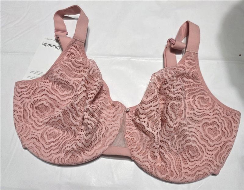 NEW Chantelle C Jolie Seamless Underwire Bra Pink 34DDDD 13B1 125538
