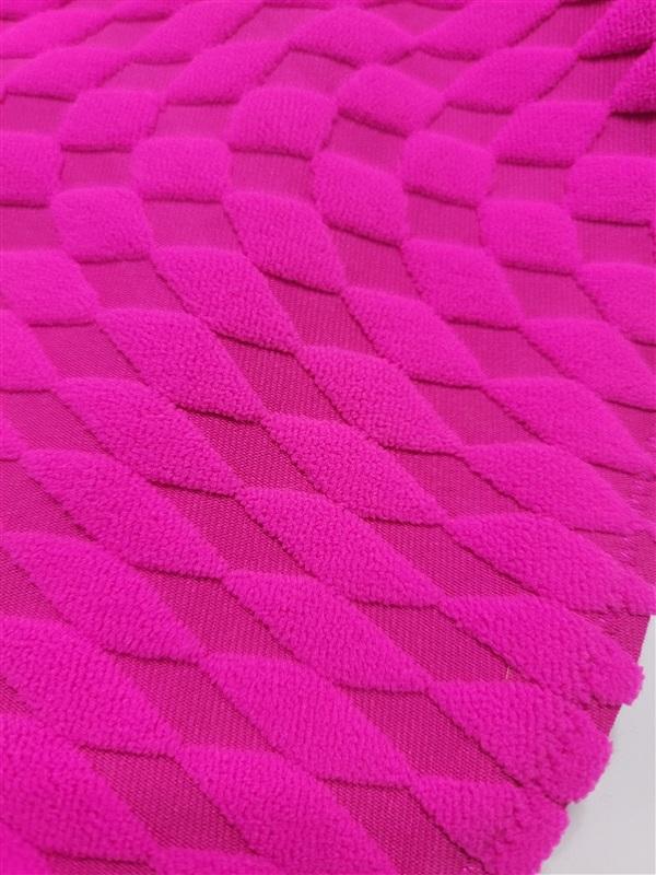 NWT Good American L or 3 Jacquard Better Hawiian Pink Bikini Top 125572