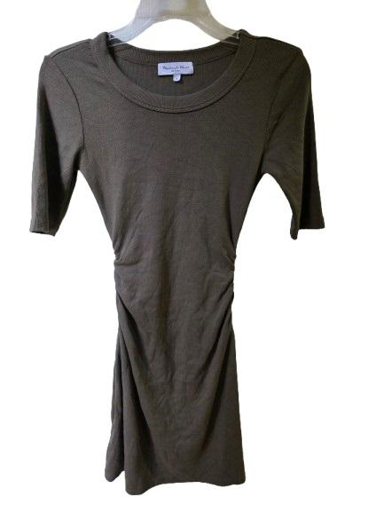 NWOT Michael Stars S Mona Ultra Rib Mini Dress Knit 125594