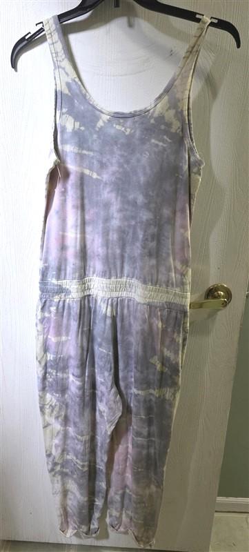 NWOTD Michael Stars L Theo Knit Jumper Jumpsuit Tie Dye 125630