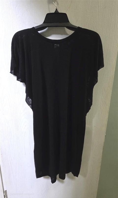 NWOT BillaBong L Out For Waves Flutter Sleeve Cover Up Dress Black 125641