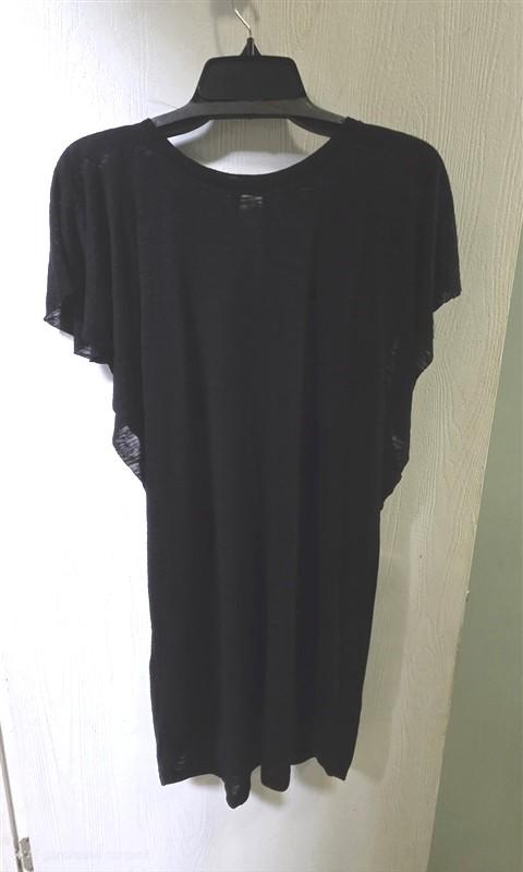 NWOT BillaBong L Out For Waves Flutter Sleeve Cover Up Dress Black 125641