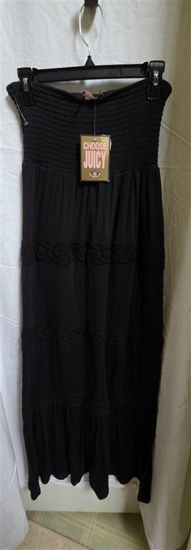 NWT Juicy Couture M Crochet Lace Tube Top Dress 125648