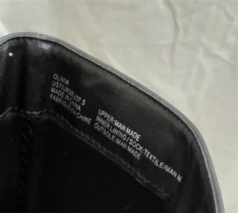 PO JUST FAB 7 Olivia Tall Stiletto Boots Black 125652