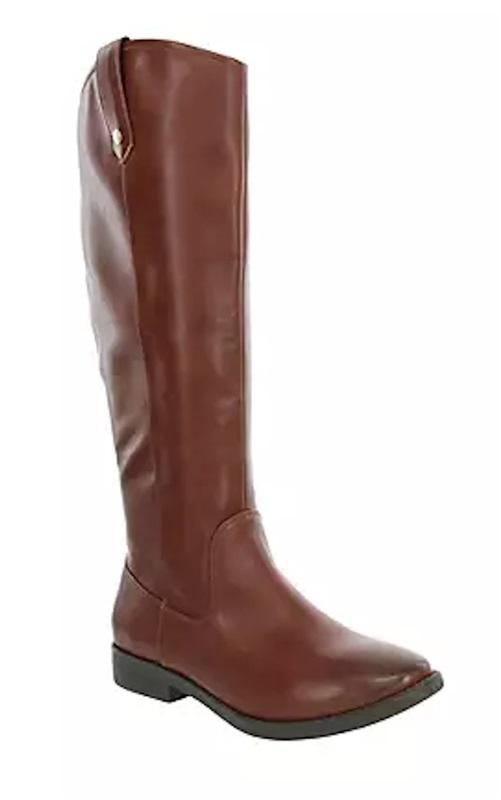 NWOT True Craft 6 Indira Riding Boots Brown Almond Toe 125656