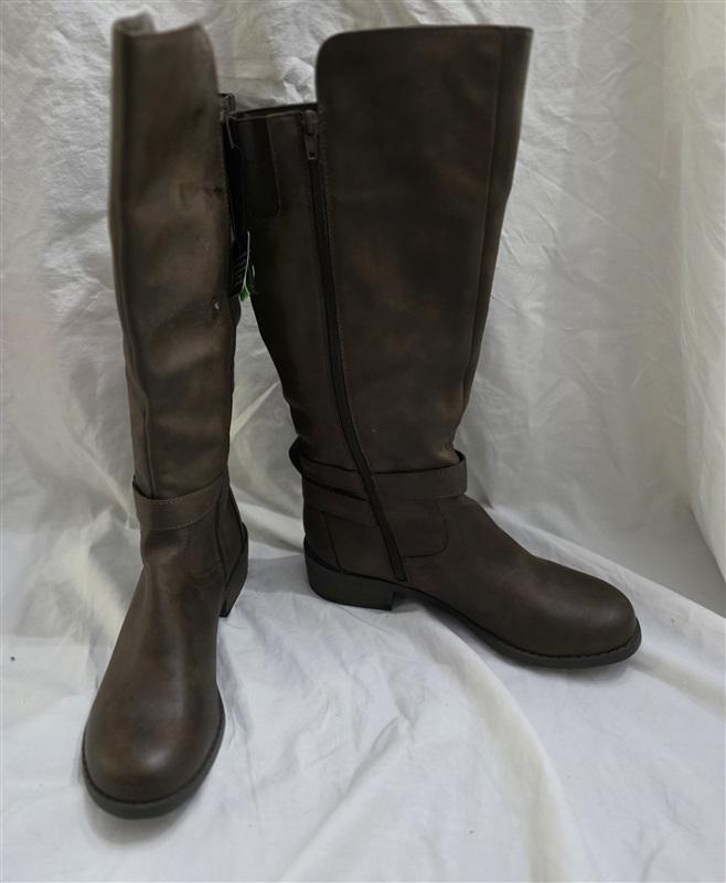 NWT Arizona 6 Cuala Riding Boot Brown Knee Round Toe 125666
