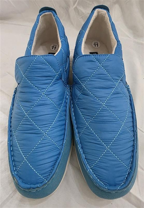 NWOT Sperry 11.5 Men's Moc-Sider Blue Nylon Slip-Ons STS23794 125668